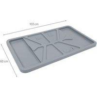 Couvercle pour caisse-palette 280 à 550 L - Manutan Expert - Image 5