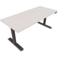 Bureau électrique avec plateau mélaminé 180 cm - Lutz - Eol - Image principale