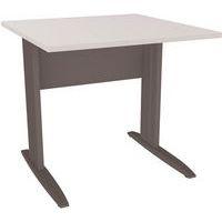 Table en pied L avec carter 80 cm - Idol - Eol - Image principale