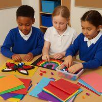 Papier de soie multicolore - Paquet de 480 - Classmates - Image 4