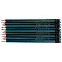 Crayon de papier HB à rayures avec gomme - Classmates - Lot de 144 - Image principale