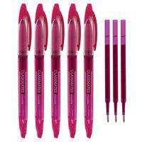 Stylo roller effaçable Classmates - Rose - Lot de 12 - Image 3