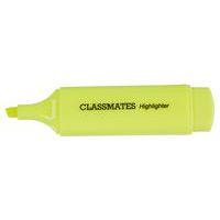 Surligneur jaune vif - Pointe biseautée 5mm - Classmates - Lot de 10 - Image 2