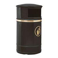 Poubelle Morvan 40 L avec serrure - noir - Image principale