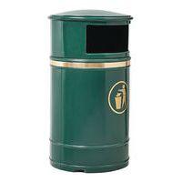 Poubelle Morvan 40 L avec serrure - vert - Image principale