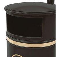Poubelle Morvan 40 L avec serrure - noir - Image 2