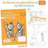 Je réussis en géométrie au CE1 Cahier 6042+F3817 - Image principale