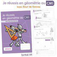 Je réussis en géométrie au CM1 Cahier 6046 - Image principale