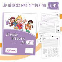 Je réussis mes dictées CM1 Cahier 6007 - Image principale