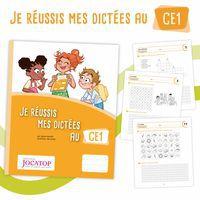 Je réussis mes dictées CE1 Cahier 6001 - Image principale