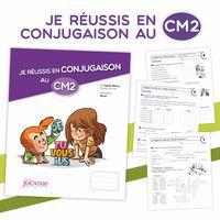 Je réussis en conjugaison CM2 Cahier 6026 - Image principale