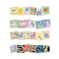 Set 24 cartes mosaïque PlayMais 18x18 cm thème animaux - Image principale