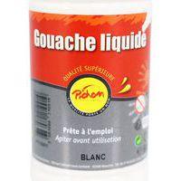 Flacon gouache liquide 500 ml pichon avec bec verseur - blanc - Image 3