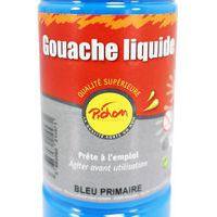 Flacon gouache liquide 500 ml pichon avec bec verseur - bleu primaire (cyan) - Image 5