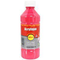 Flacon 500 ml gouache acrylique pichon - magenta (rouge primaire) - Image principale
