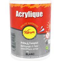Flacon 500 ml gouache acrylique pichon - blanc - Image 4