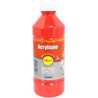 Flacon 500 ml gouache acrylique pichon - carmin - Image 3