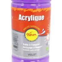 Flacon 500 ml gouache acrylique pichon - violet - Image 5