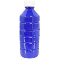 Flacon 500 ml gouache acrylique pichon - bleu outremer - Image 3