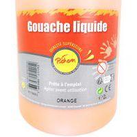Flacon 2 litres gouache pichon avec bec verseur - orange - Image 2