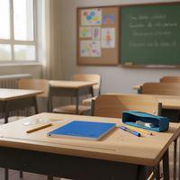 Cahier polypropylène 96 pages 90g seyes 24x32 cm  - bleu - Image 4