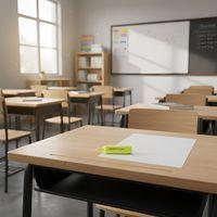 Surligneur jaune vif - Pointe biseautée 5mm - Classmates - Lot de 10 - Image 5