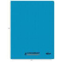 Cahier polypropylène 90g 96 pages seyes 24x32 cm - Turquoise - Image 4