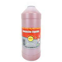 Flacon 1 litre gouache pichon avec bec verseur - sienne brulée - Image principale