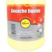 Flacon 2 litres gouache pichon avec bec verseur - jaune citron - Image 5