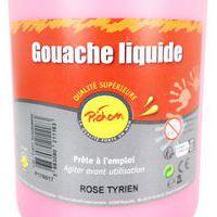 Flacon 2 litres gouache pichon avec bec verseur - rose tyrien - Image 2