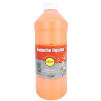 Flacon 1 litre gouache pichon avec bec verseur - orange - Image principale