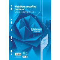 7000, Feuillets mobiles s/film 21x29,7 bleu 100p séyès 80g - Image principale