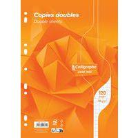 7000, Copies doubles perforées s/film 21x29,7 120p séyès 70g - Image principale