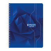 Cahier reliure hélicoïdale 17x22 cm 180 pages seyes 70g - Image principale