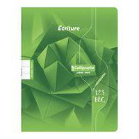 7000, Cahier piqué 17x22 32p séyès agrandi 3mm 70g - Image 2