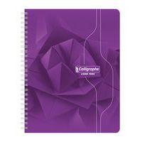 Cahier reliure hélicoïdale 17x22 cm 180 pages seyes 70g - Image 3