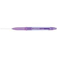 Stylo roller effaçable Classmates - Violet - Lot de 12 - Image 4