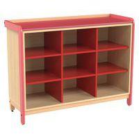 Meuble de déshabillage 9 cases Lili avec tapis de change - Image 3