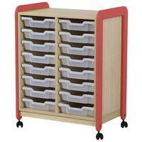 Meuble 2 colonnes 16 casiers Lili - Image 2