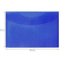 Enveloppe PP format 24x33,5cm bleu - Image 4