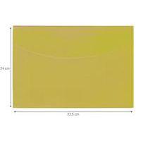 Enveloppe PP format 24x33,5cm jaune - Image 2