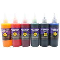 Lot de 6 flacons 200 ml encre à dessiner gel Pichon couleurs assorties - Image principale