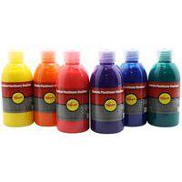 Assortiment de 6 flacons 250 ml de gouache plastifiante vinylique pichon - Image 4