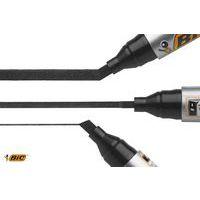 Pochette 4 marqueurs permanents pointe biseautée bic assortis - Image 3