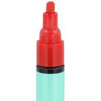 Marqueur peinture, laque brillante pichon, 6 ml - vermillon - Image 3