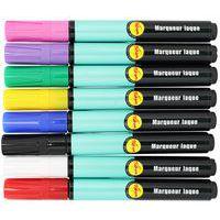 Marqueur peinture, laque brillante pichon, 6 ml - vermillon - Image 4