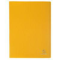 Reliure plastique 60 volets transparents - Jaune - Image principale