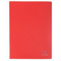 Reliure plastique 30 volets transparents A4 - Rouge - Image principale