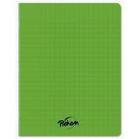 Cahier 96 pages Seyes 17x22 cm 80G - Polypropylène vert - Image principale