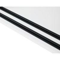 Armoire Quatuor 2 portes coulissantes coloris chêne/blanc - Image 2